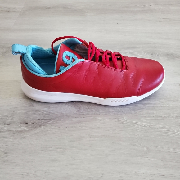 K-Swiss chili red leather sneakers - Picture 7 of 13